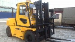 Металлическая кабина на погрузчик Hyundai 7т