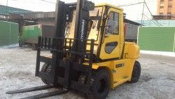 Металлическая кабина на погрузчик Hyundai 7т