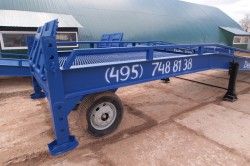 Мобильная эстакада DELTA 7000 с горизонтальной площадкой 3м и фронтальной выгрузкой
