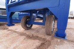 Мобильная эстакада DELTA 7000 с горизонтальной площадкой 3м и фронтальной выгрузкой