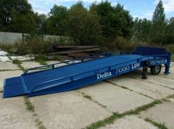 Мобильная эстакада DELTA 7000 LOW с горизонтальной площадкой 2м и фронтальной выгрузкой