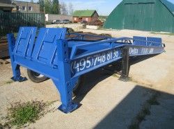 Мобильная эстакада DELTA 7000 LOW с горизонтальной площадкой 2м и фронтальной выгрузкой