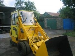 Металлическая кабина на погрузчик TCM ковшовый