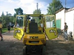 Металлическая кабина на погрузчик TCM ковшовый