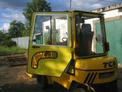 Металлическая кабина на погрузчик TCM ковшовый