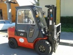 Металлическая кабина на погрузчик ЕР 1,5-3т