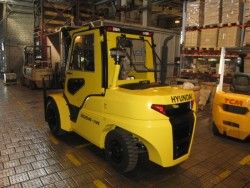 Металлическая кабина на погрузчик новой серии Hyundai 50DA-9K