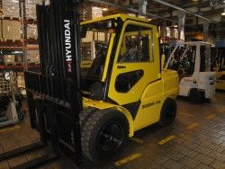 Металлическая кабина на погрузчик новой серии Hyundai 50DA-9K