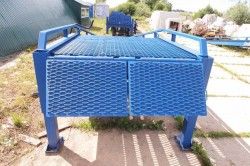 Мобильная эстакада DELTA 9000 Optima с горизонтальной площадкой 2м и фронтальной выгрузкой