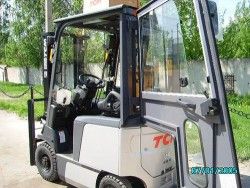 Металлическая кабина на электропогрузчик ТСМ 1-1,8 т