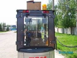 Металлическая кабина на электропогрузчик ТСМ 1-1,8 т