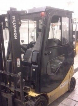 Металлическая кабина на электропогрузчики Komatsu 1,5-2т