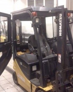Металлическая кабина на электропогрузчики Komatsu 1,5-2т