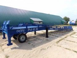 Мобильная эстакада DELTA 9000 с горизонтальной площадкой 3м и фронтальной выгрузкой