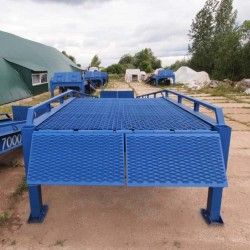 Мобильная эстакада DELTA 9000 с горизонтальной площадкой 3м и фронтальной выгрузкой