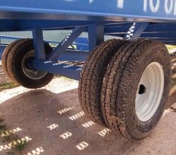 Мобильная эстакада DELTA 9000 с горизонтальной площадкой 3м и фронтальной выгрузкой