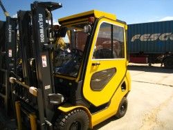 Металлическая кабина на погрузчик Komatsu 1,5-3,5т серии AX21/BX17