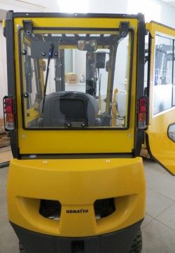 Металлическая кабина на погрузчик Komatsu 1,5-3,5т серии AX21/BX17