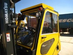 Металлическая кабина на погрузчик Komatsu 1,5-3,5т серии AX21/BX17