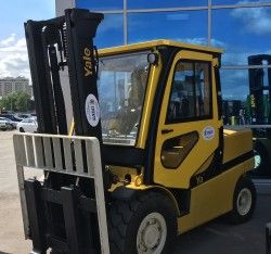 Металлическая кабина на погрузчик Yale 4-5т