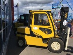 Металлическая кабина на погрузчик Yale 4-5т