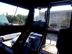 Металлическая кабина на асфальтоукладчик BOMAG BF700C-2