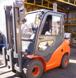 Металлическая кабина на погрузчик Linde 25-35