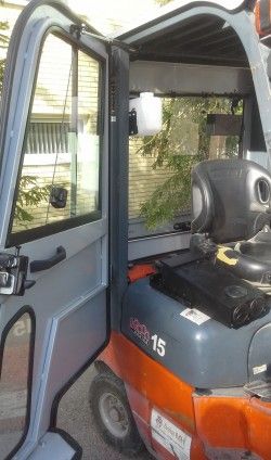 Металлическая кабина на погрузчик HELI 1,5-1,8т (серия Н2000)