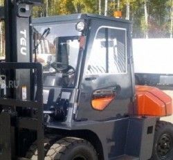 Металлическая кабина на погрузчик TEU 6-10т