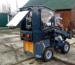 Металлическая кабина на шарнирно-сочлененный минипогрузчик GIANT D204SW