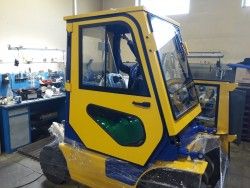 Металлическая кабина на погрузчик Komatsu серии BX20