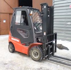 Металлическая кабина на погрузчик Manitou 1,5-1,8т