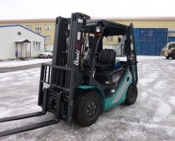 Металлическая кабина на погрузчик BAOLI 2-3,5т (KB серия)