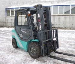 Металлическая кабина на погрузчик BAOLI 2-3,5т (KB серия)